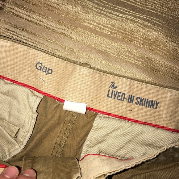 GAP Lived In Skinny Khakis 31x30 - Picture 2 of 3